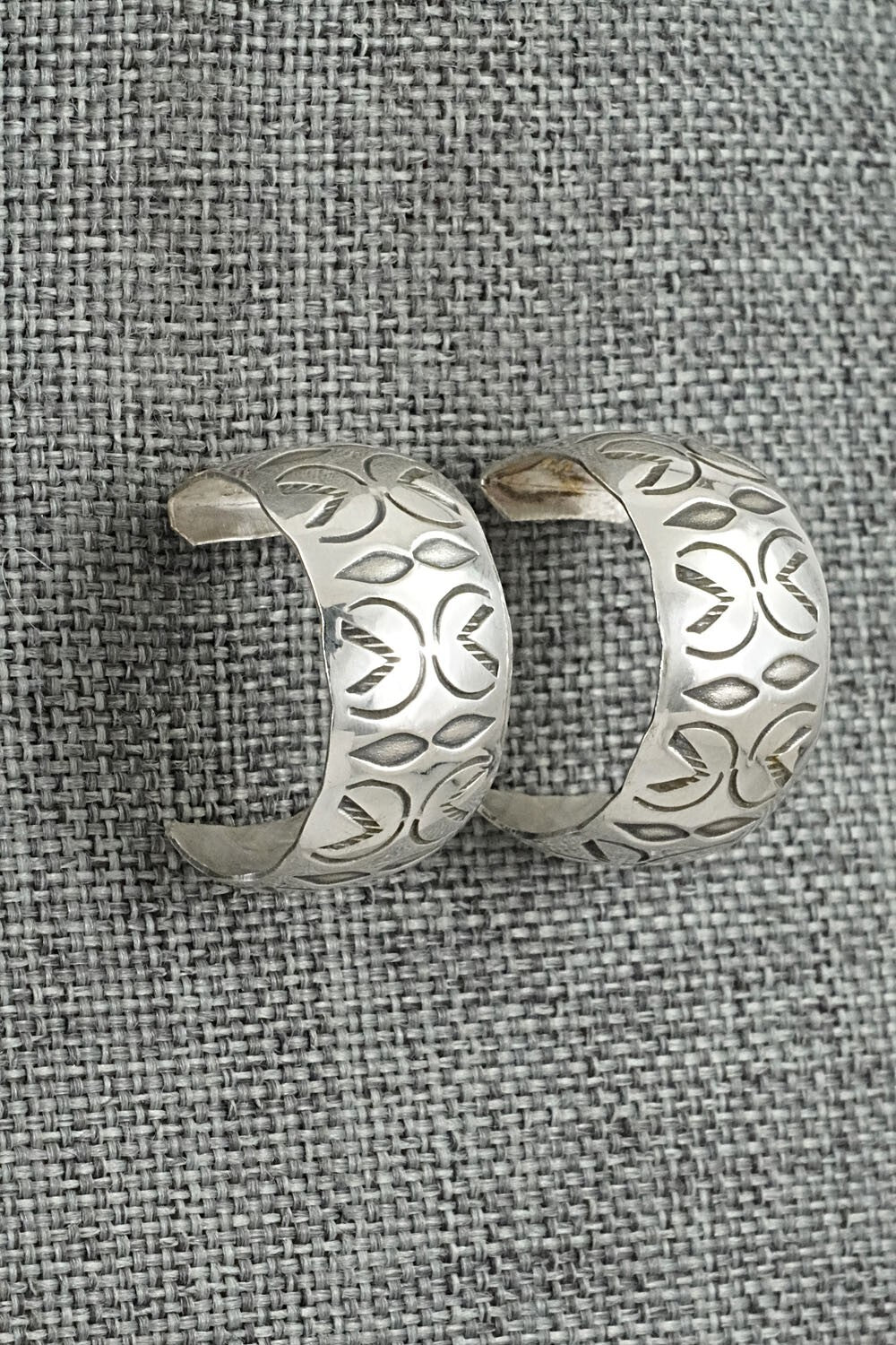 Sterling Silver Hoop Earrings - Nora Ashley