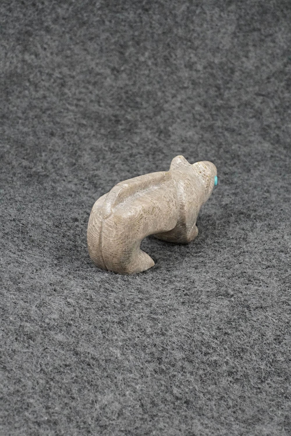 Mountain Lion Zuni Fetish Carving - Ronnie Lunasee