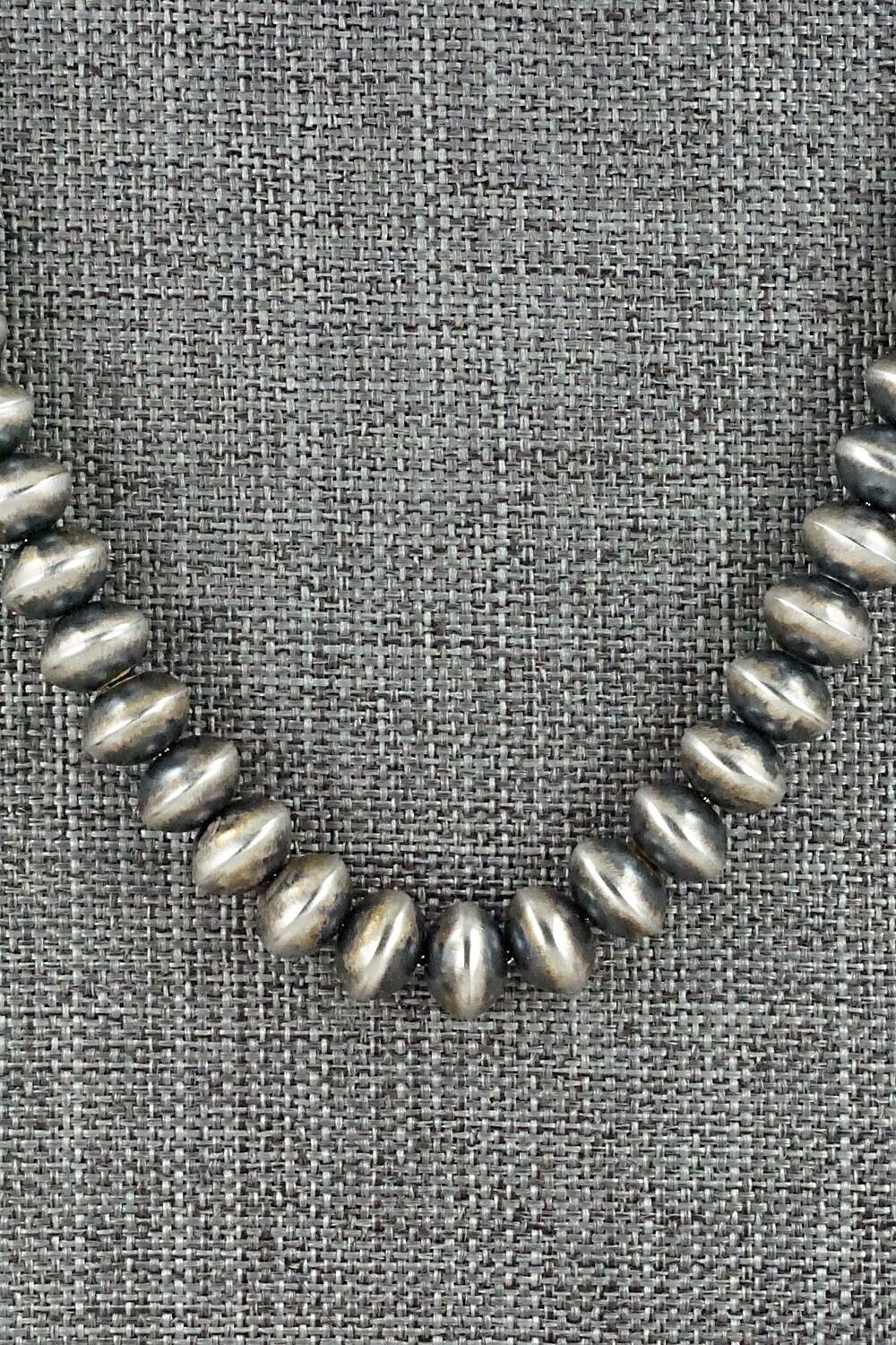 Sterling Silver Navajo Pearl Necklace - Jan Mariano