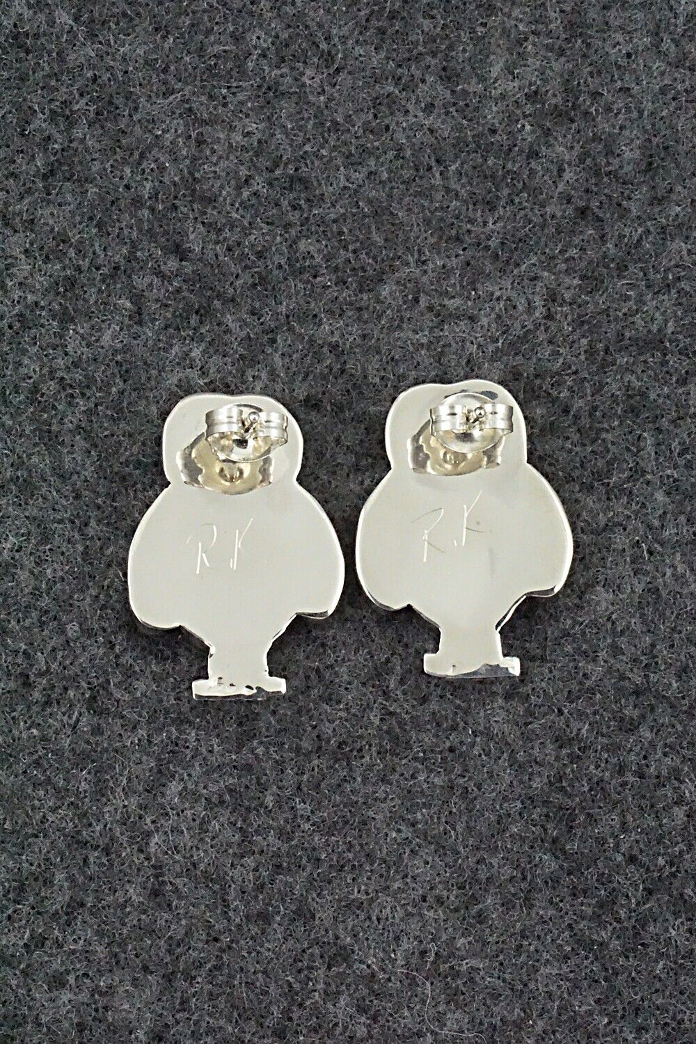 Multi Stone & Sterling Silver Earrings - Reginda Kallestewa
