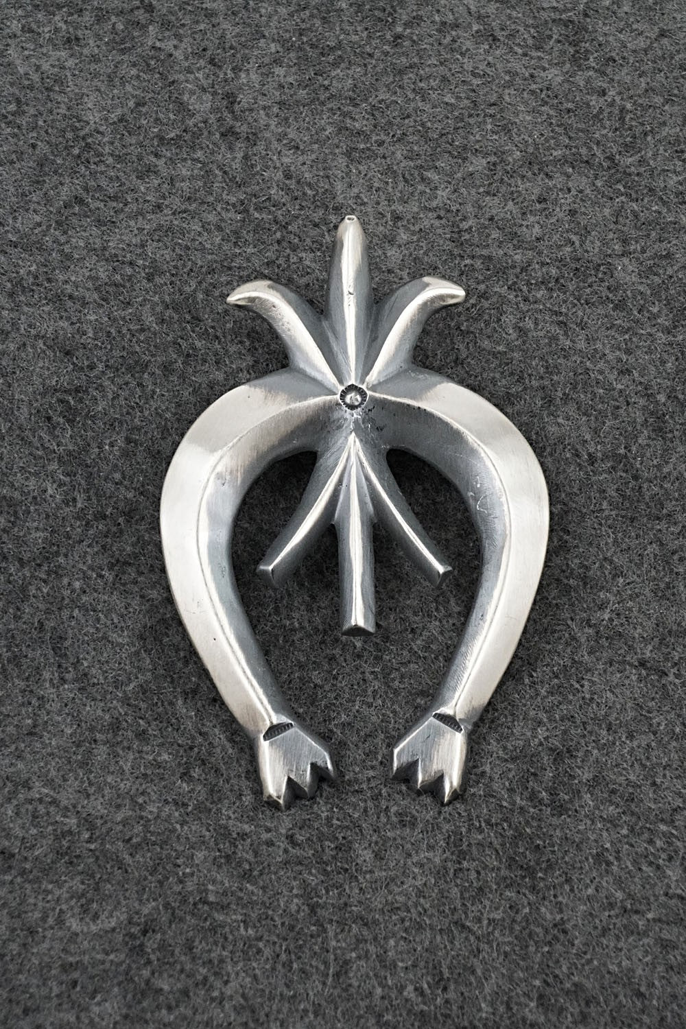 Sterling Silver Naja Pendant - Harrison Bitsue
