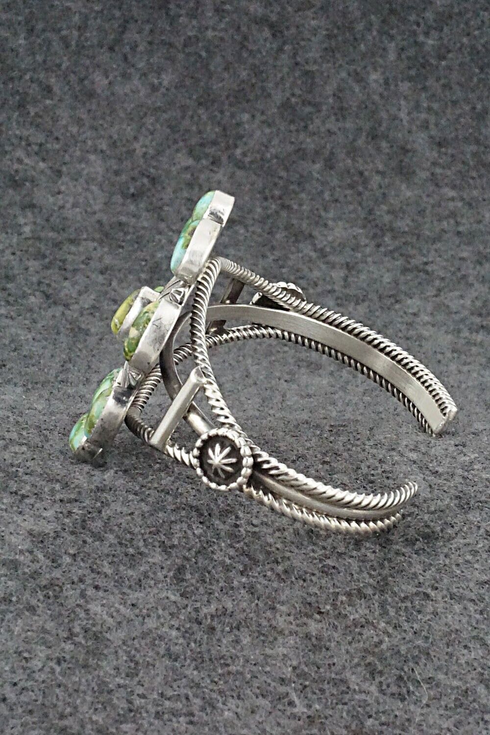 Turquoise & Sterling Silver Bracelet - Harry B. Yazzie