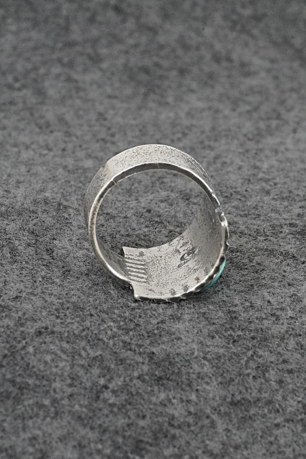Turquoise & Sterling Silver Ring - Cody Noble - Size 12