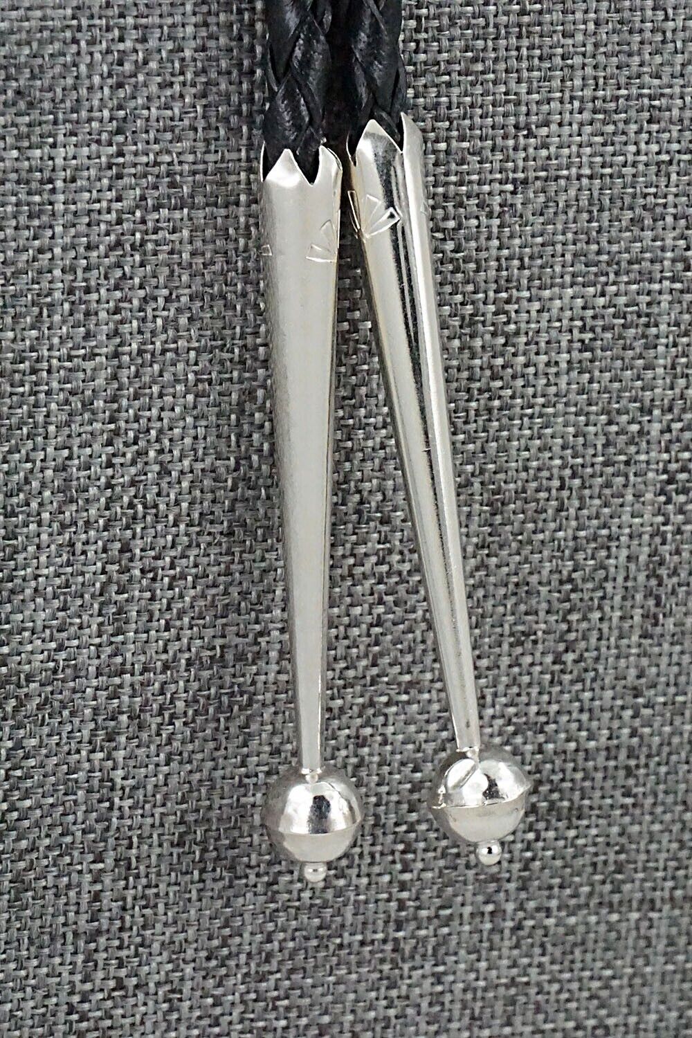 Turquoise & Sterling Silver Bolo Tie - Paige Gordon