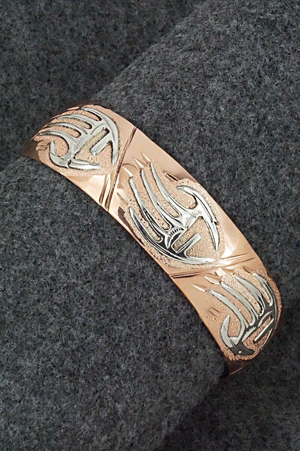 Copper & Sterling Silver Bracelet - Charlene Begay