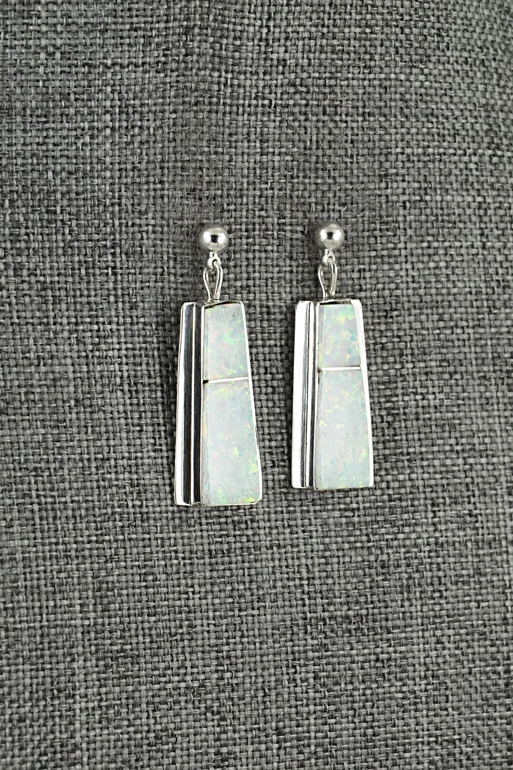 Opalite & Sterling Silver Earrings - Brenda Pete