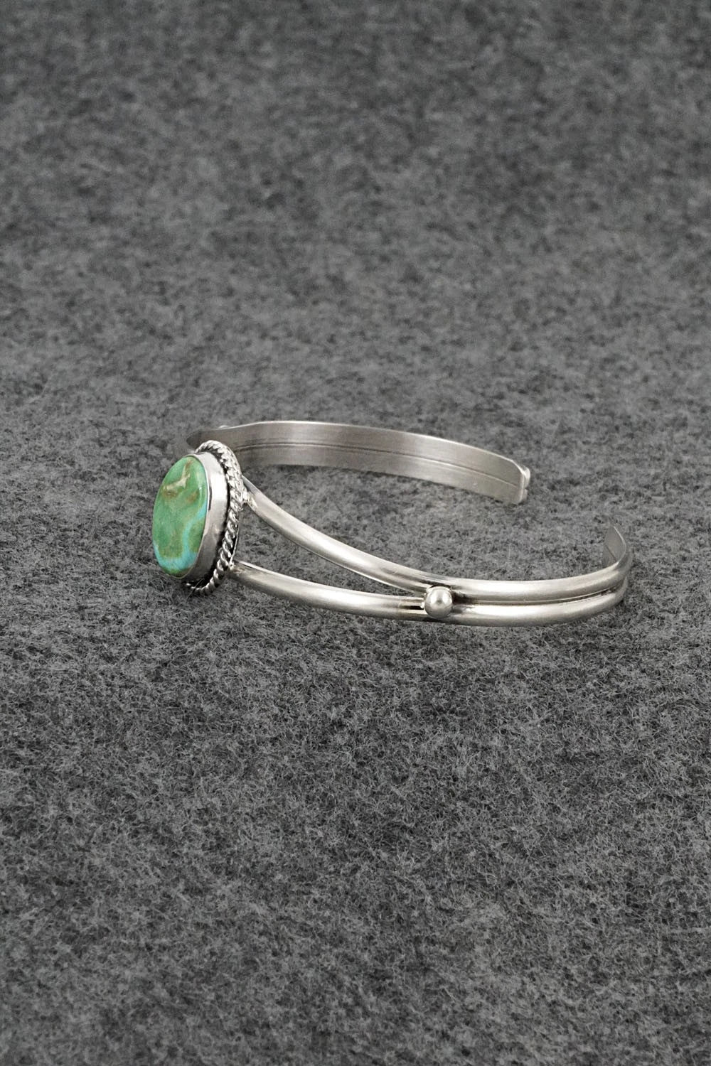 Turquoise & Sterling Silver Bracelet - Rosemary Saunders