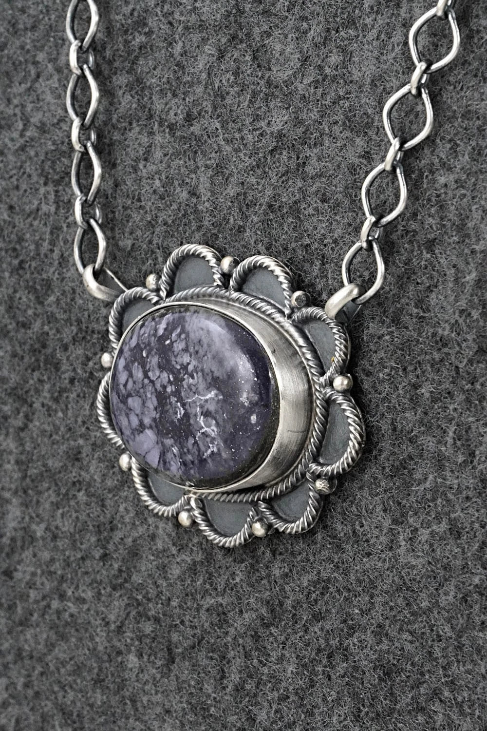 Morado & Sterling Silver Necklace - Darrin Livingston