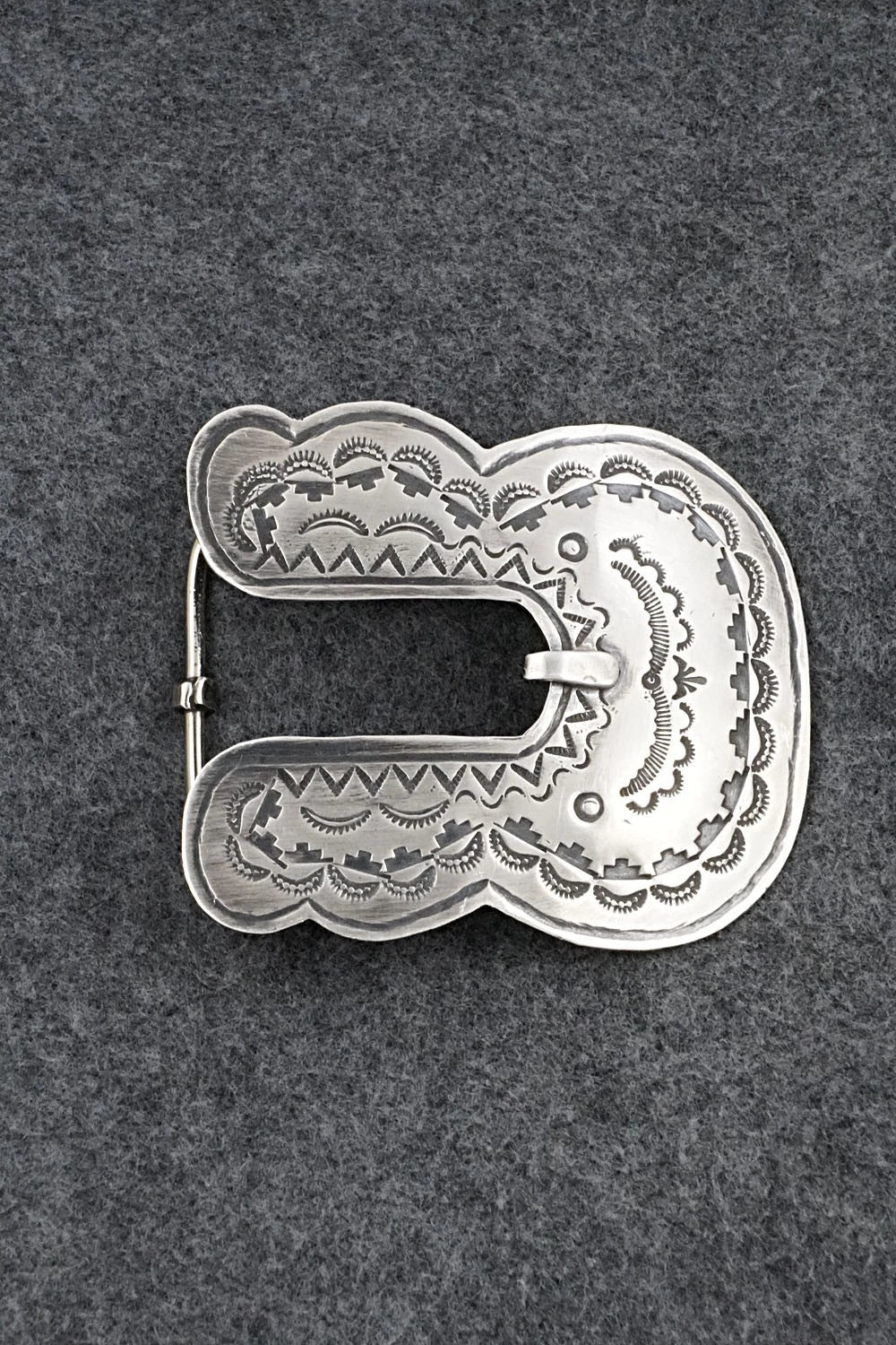 Sterling Silver Belt Buckle - Dan Morgan