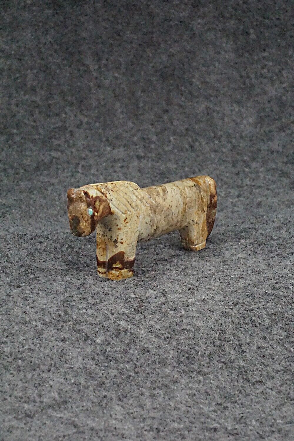 Horse Zuni Fetish Carving - Brian Yunie