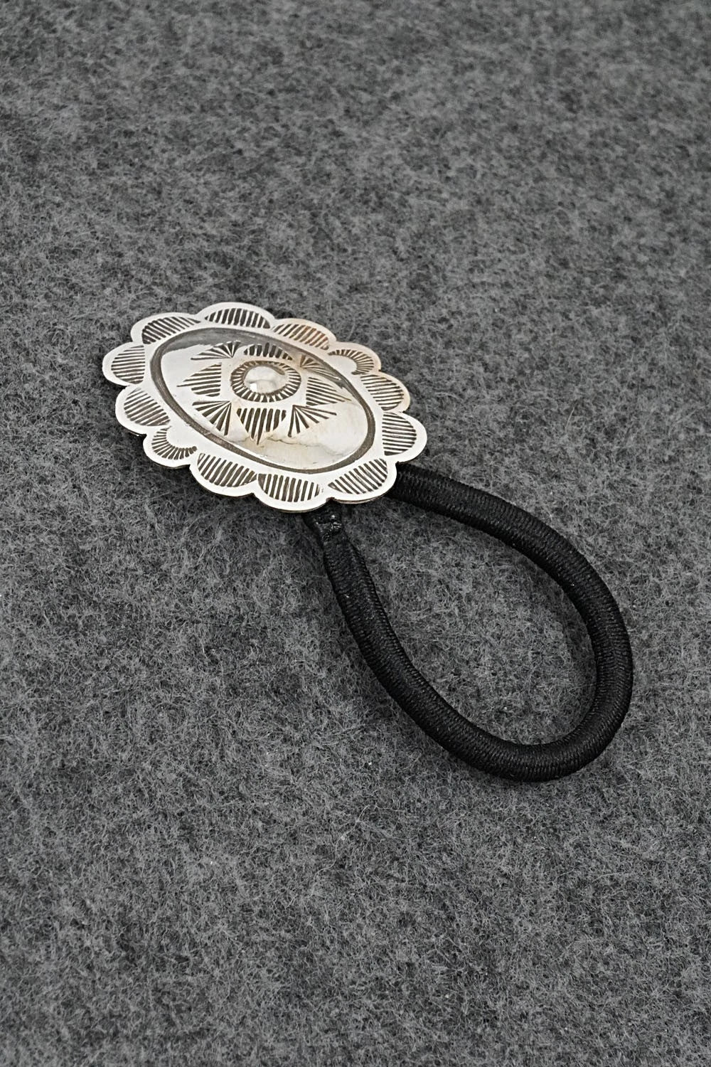 Sterling Silver Hair Tie - Bertha Begay