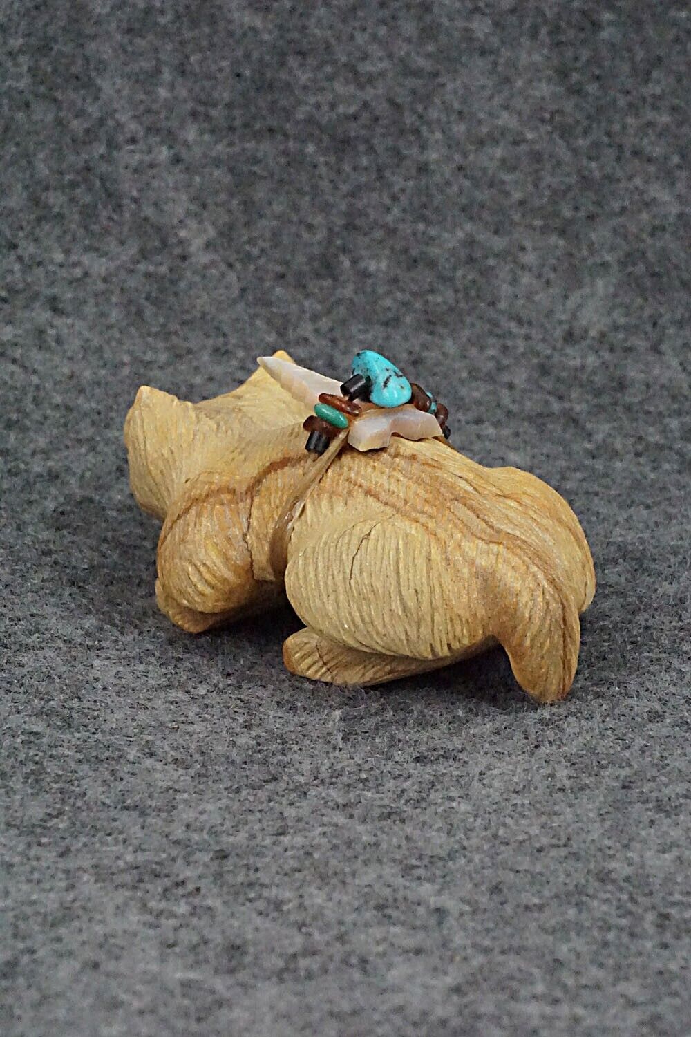 Badger Zuni Fetish Carving - Douglas Martza