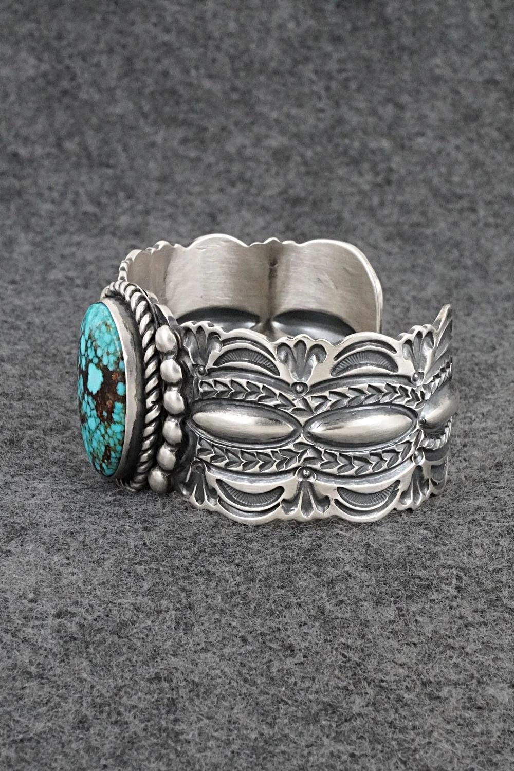 Turquoise & Sterling Silver Bracelet - Arnold Blackgoat
