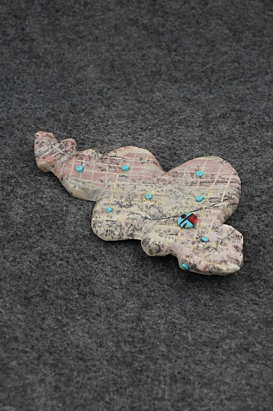 Rattle Snake Zuni Fetish Carving - Dannette Laate
