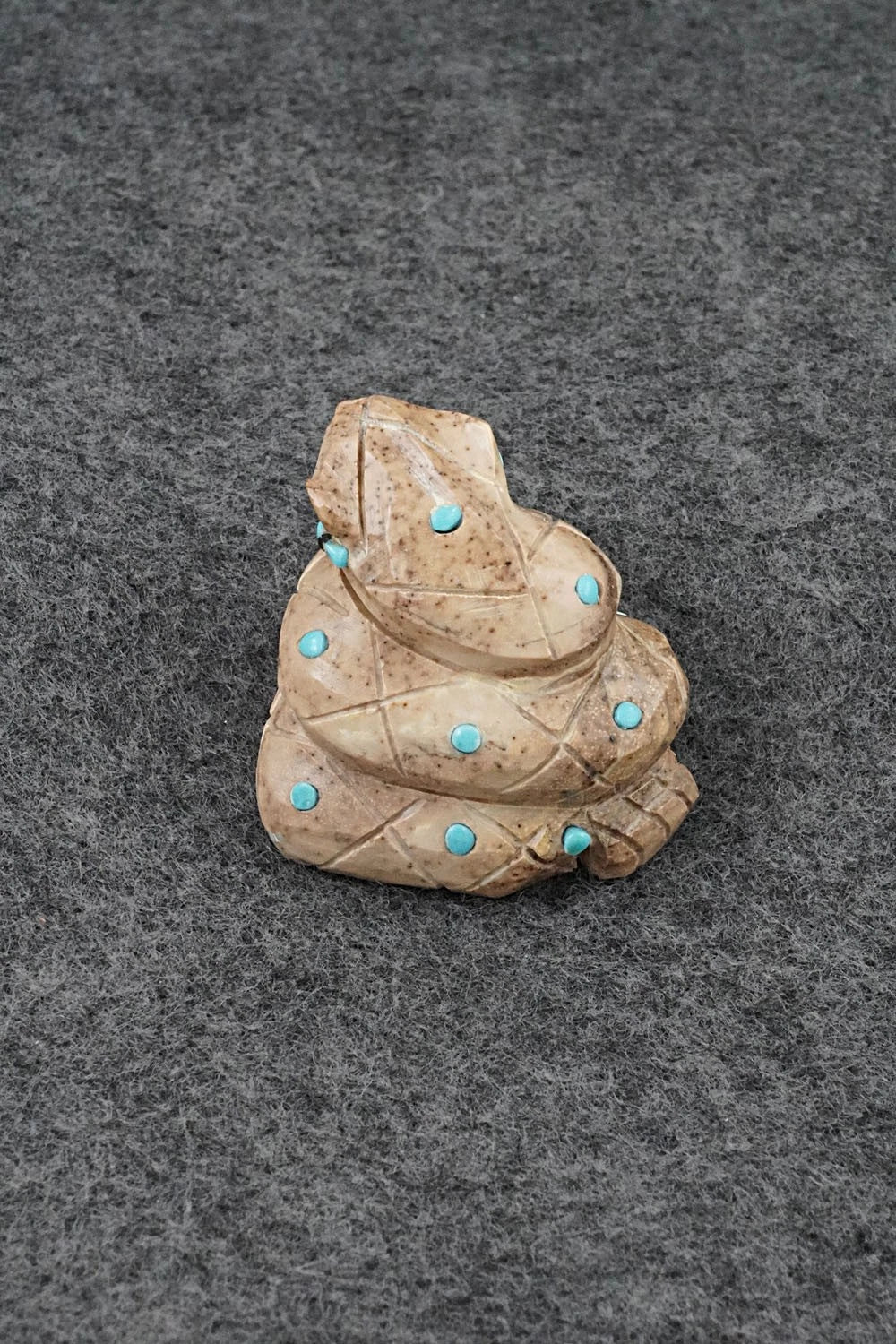 Rattlesnake Zuni Fetish Carving - Dannette Laate