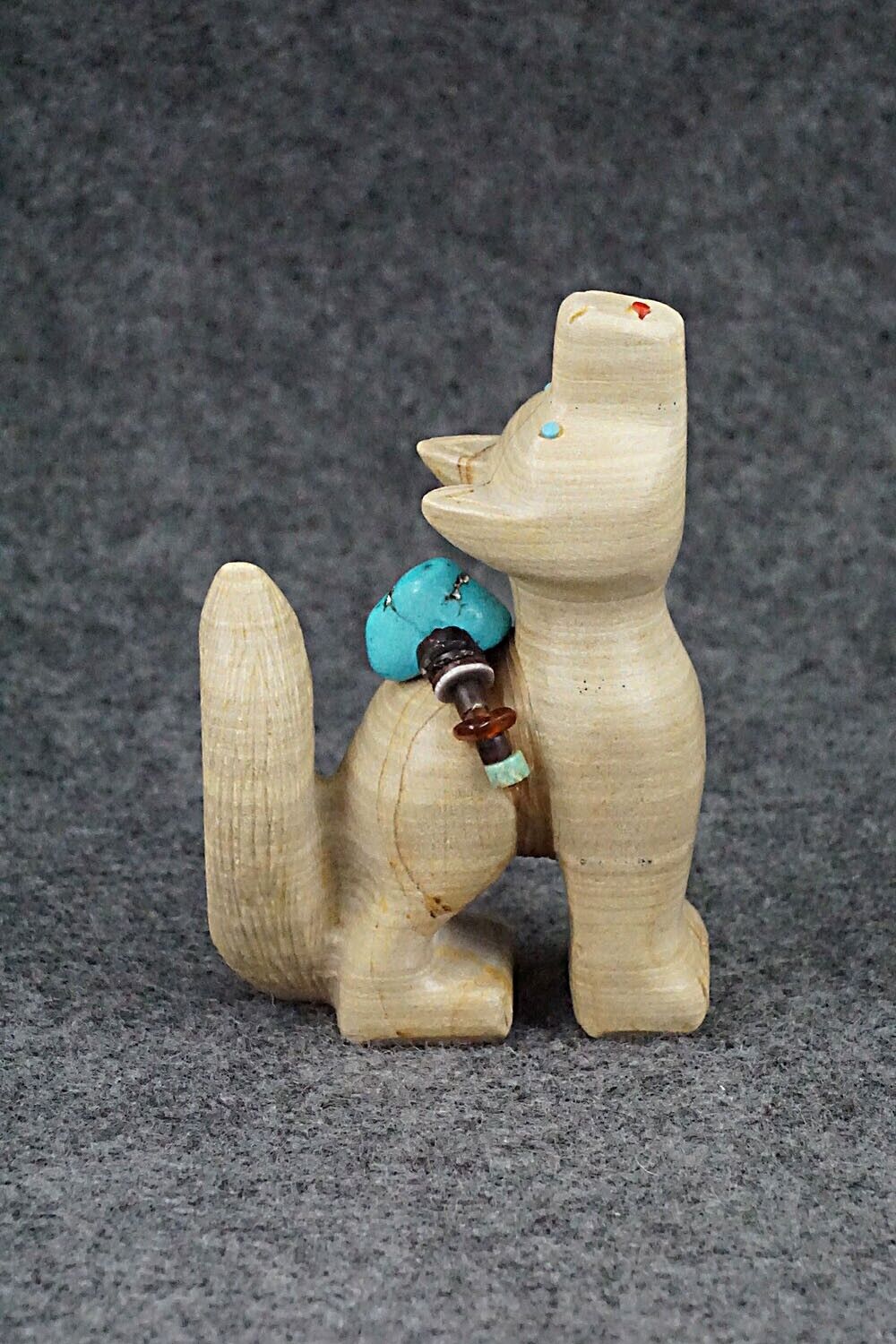 Wolf Zuni Fetish Carving - Douglas Martza