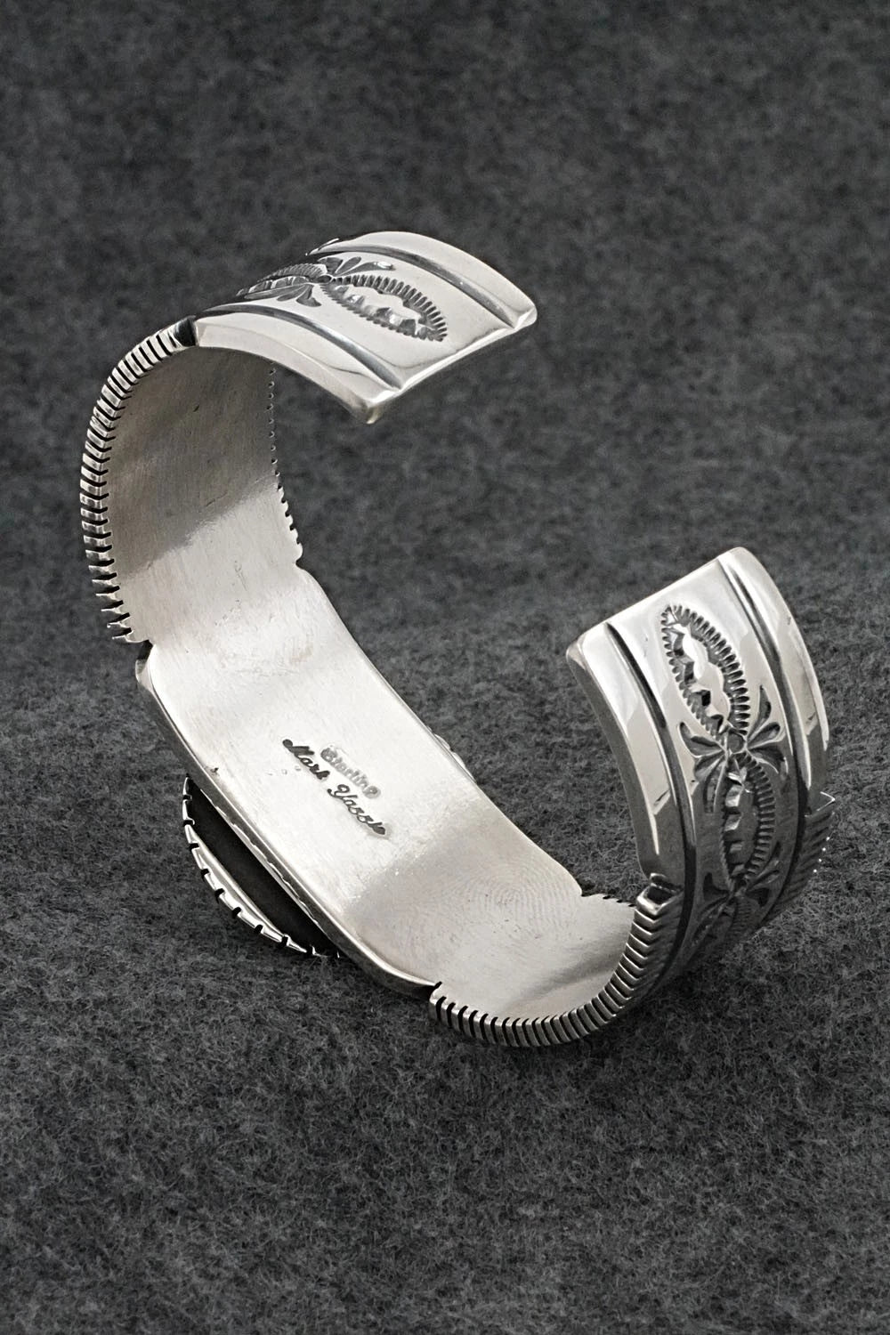 Turquoise & Sterling Silver Bracelet - Mark Yazzie