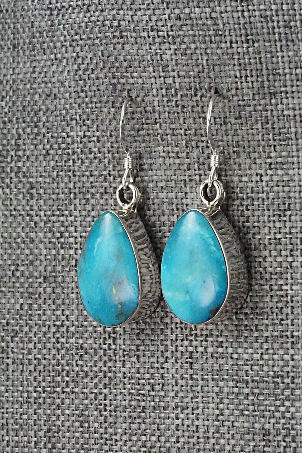 Turquoise & Sterling Silver Earrings - Sadie Jim
