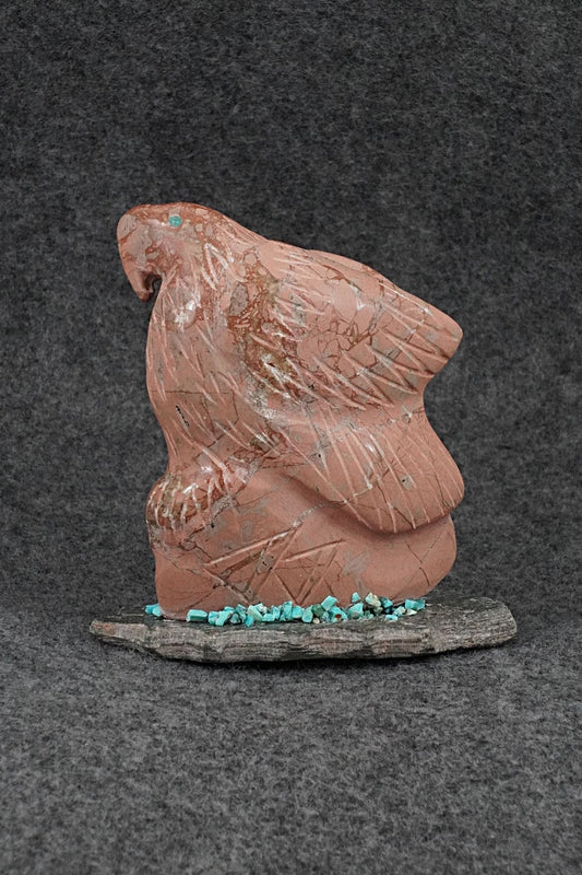 Eagle Zuni Fetish Carving - Daniel Chattin