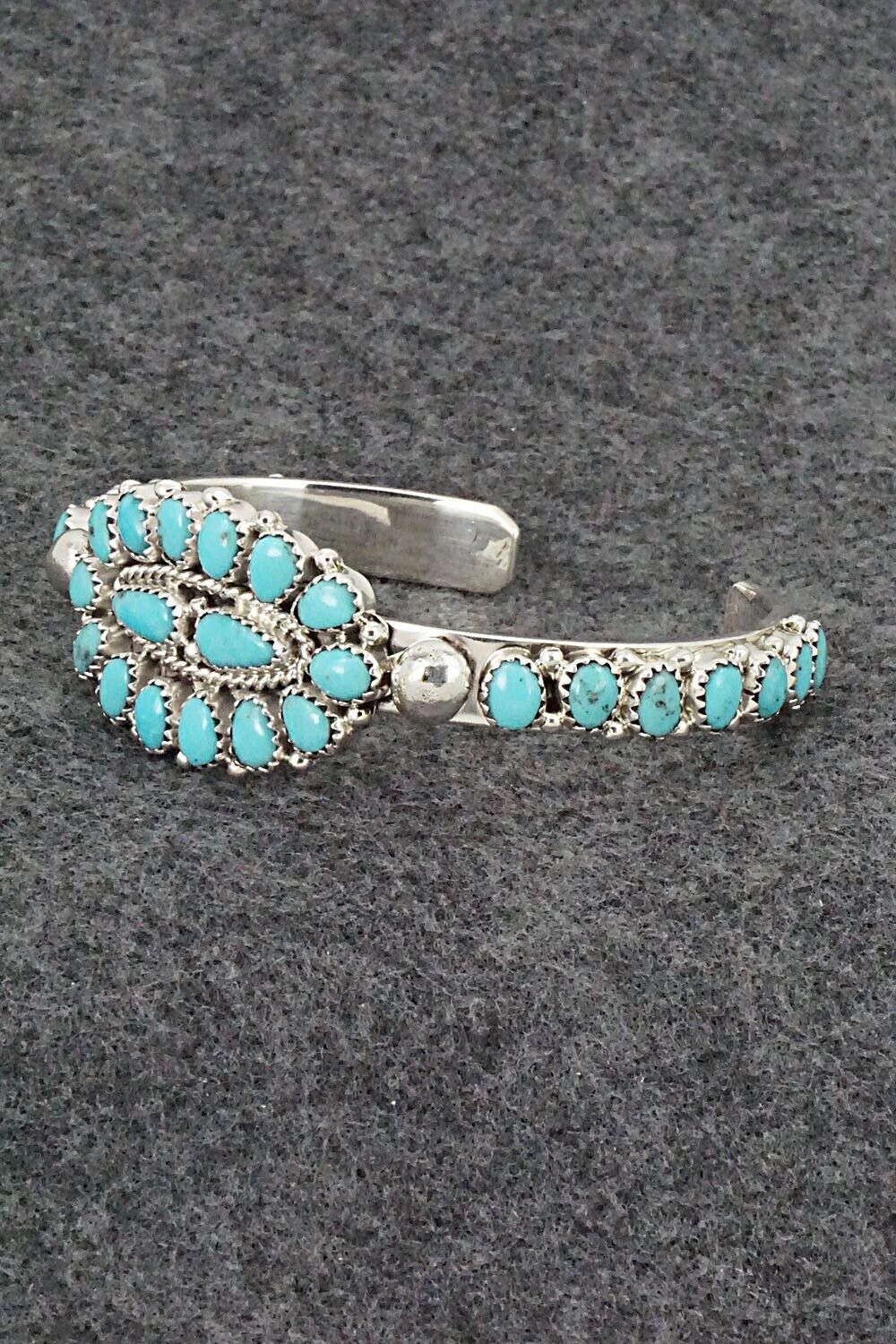 Turquoise & Sterling Silver Bracelet - Eric Wilson