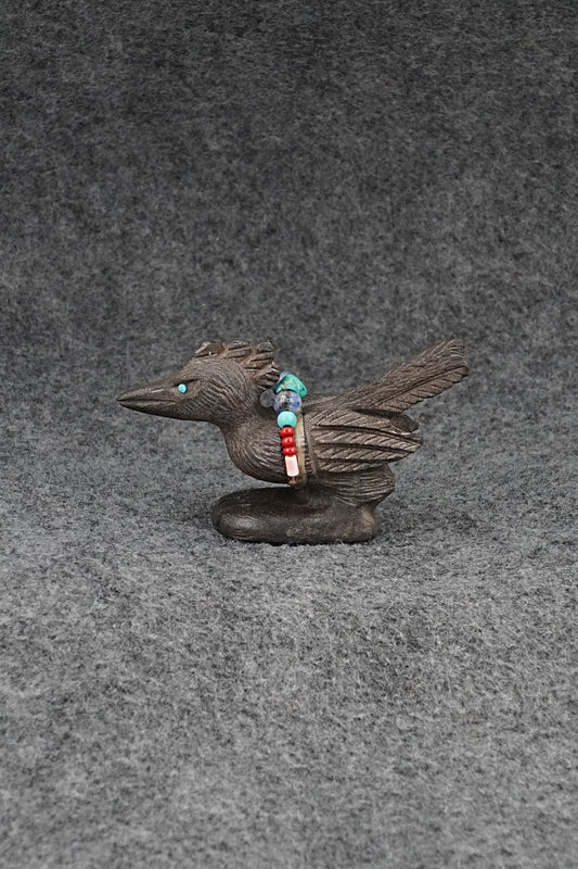 Roadrunner Zuni Fetish Carving - Douglas Martza