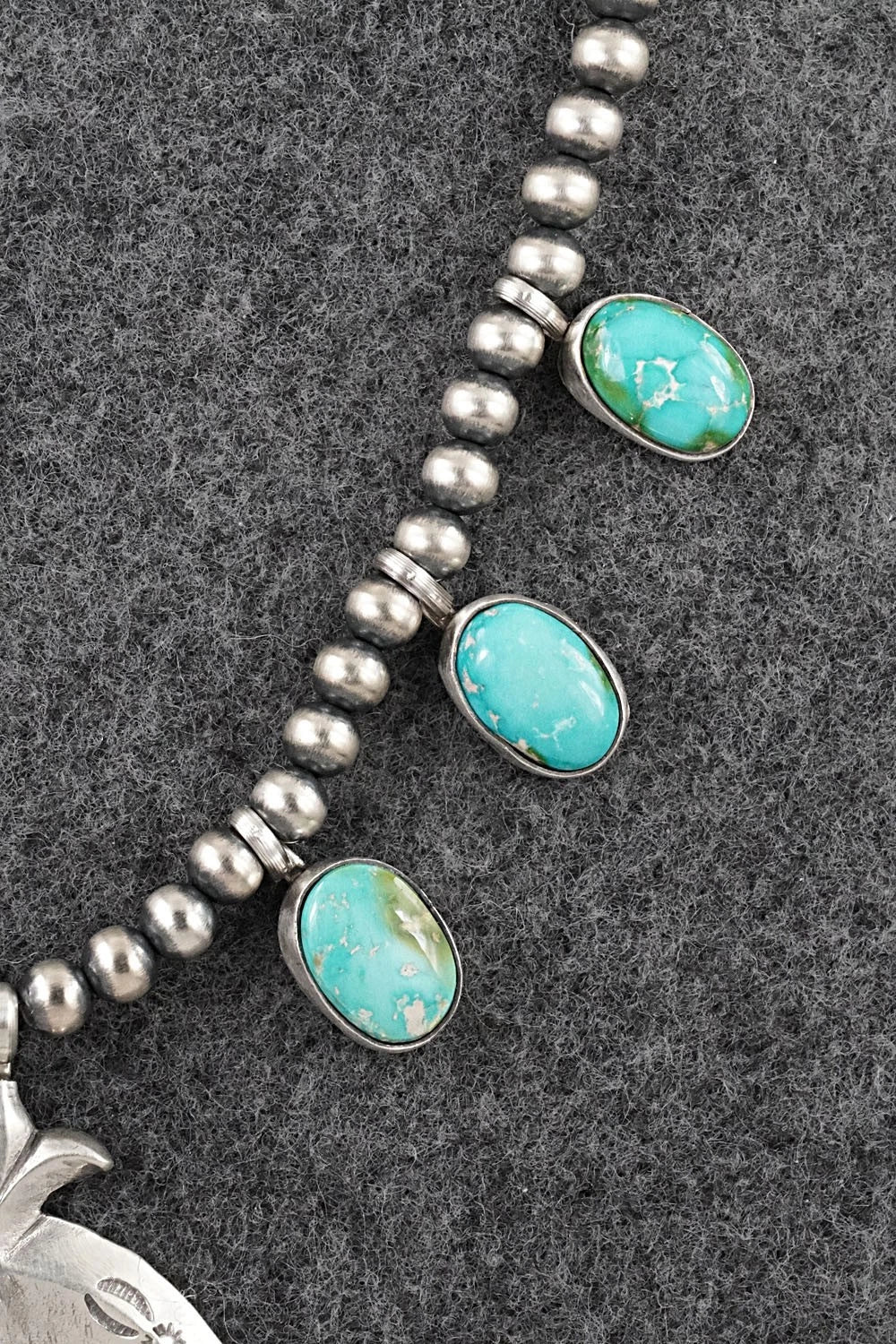Turquoise & Sterling Silver Necklace - Latricia Largo