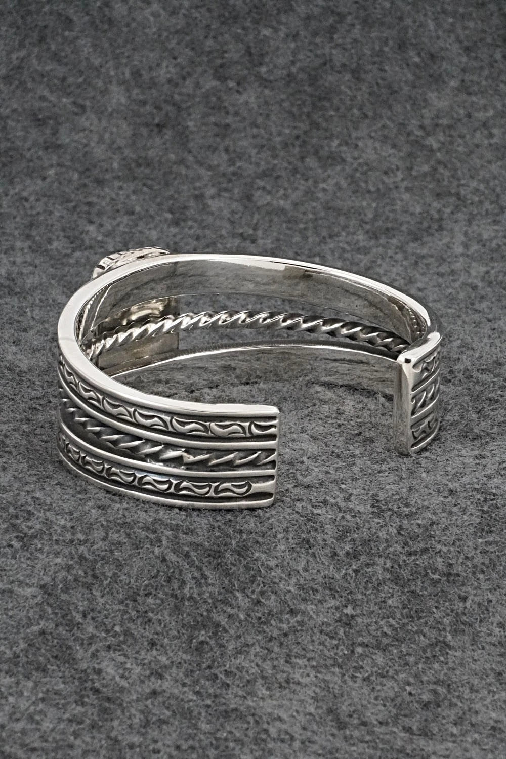 Turquoise & Sterling Silver Bracelet - Roland Dixson