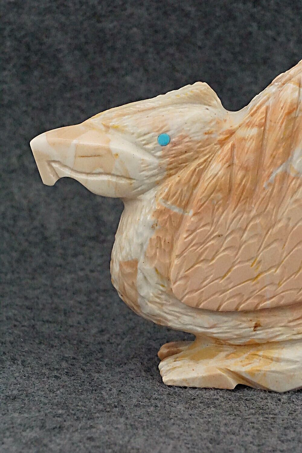 Roadrunner Zuni Fetish Carving - Tony Mackel