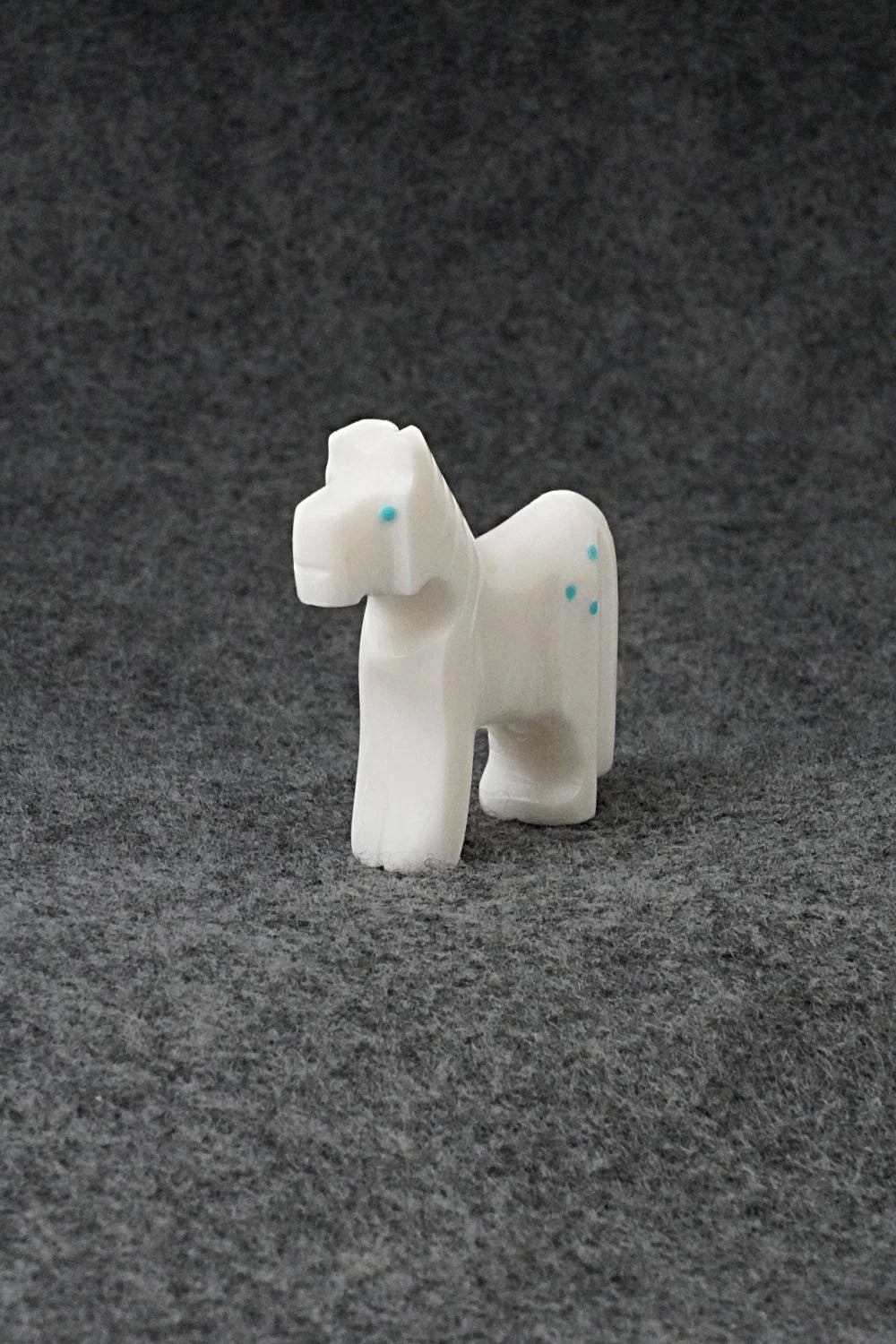 Horse Zuni Fetish Carving - Todd Etsate
