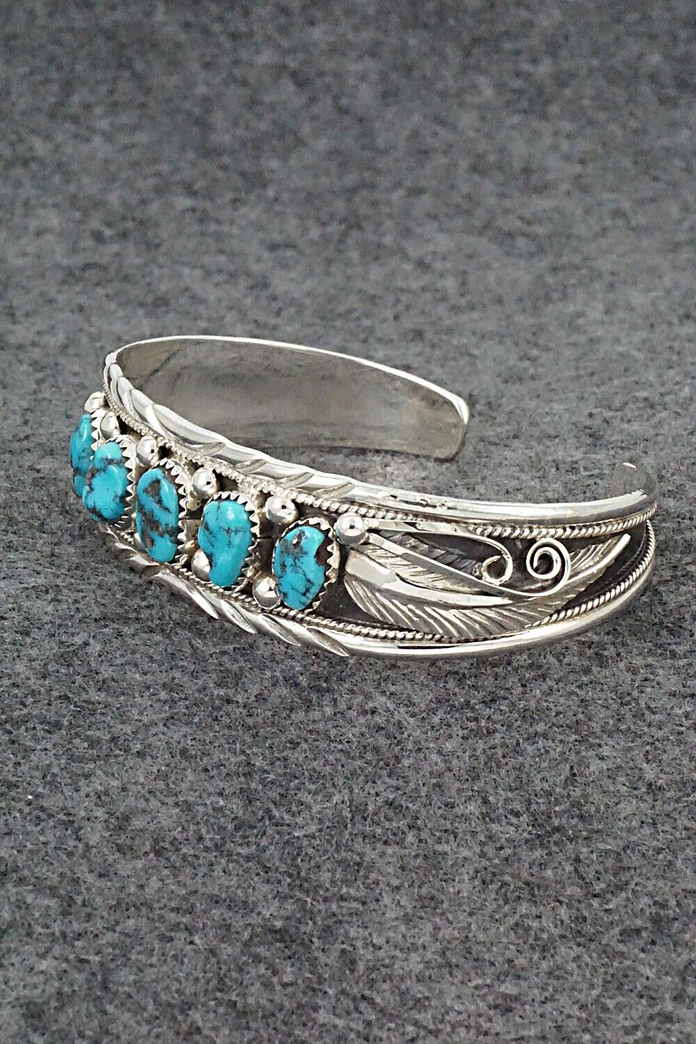 Turquoise & Sterling Silver Bracelet - Davey Morgan