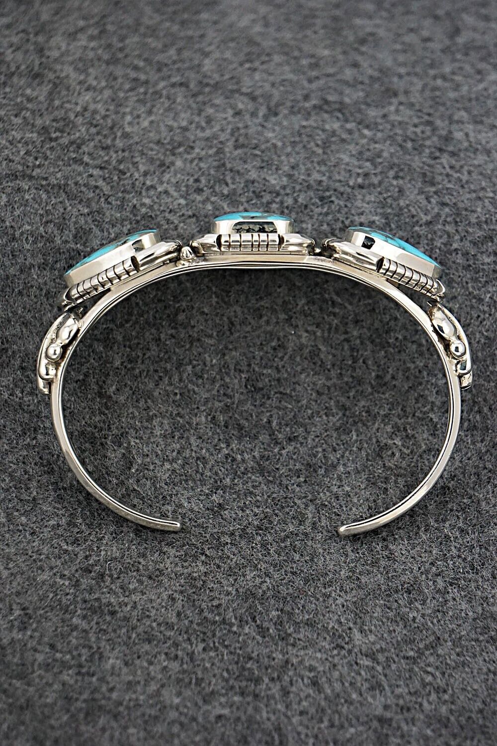 Turquoise & Sterling Silver Bracelet - Jimson Belin