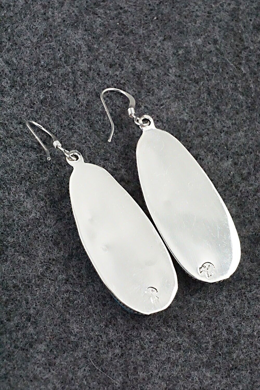 Turquoise and Sterling Silver Earrings - Sharon McCarthy