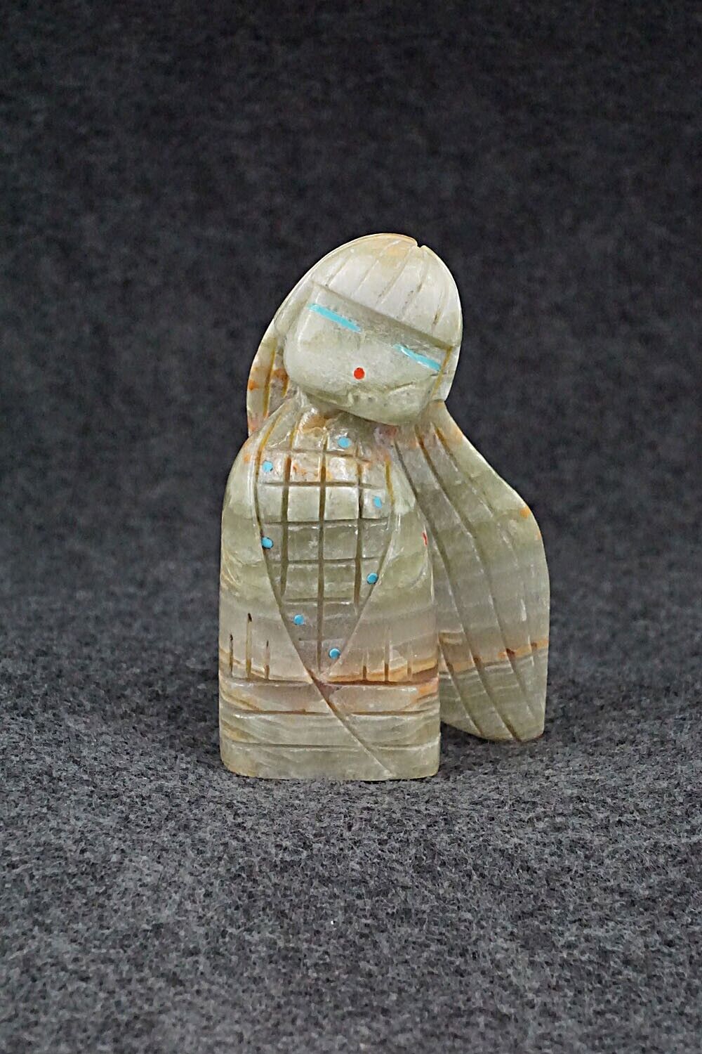 Corn Maiden Zuni Fetish Carving - Douglas Martza