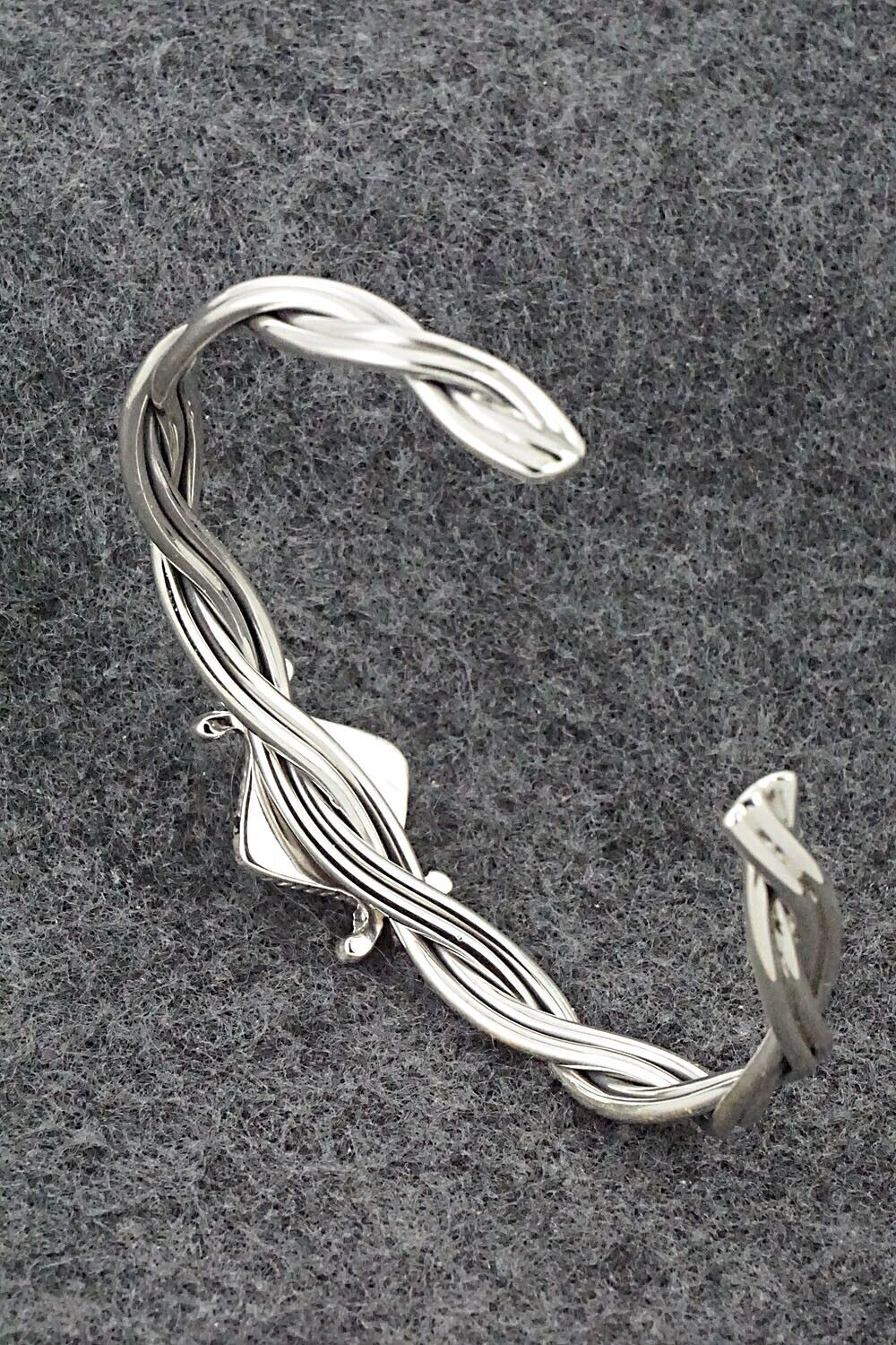 Turquoise & Sterling Silver Bracelet - James Manygoats