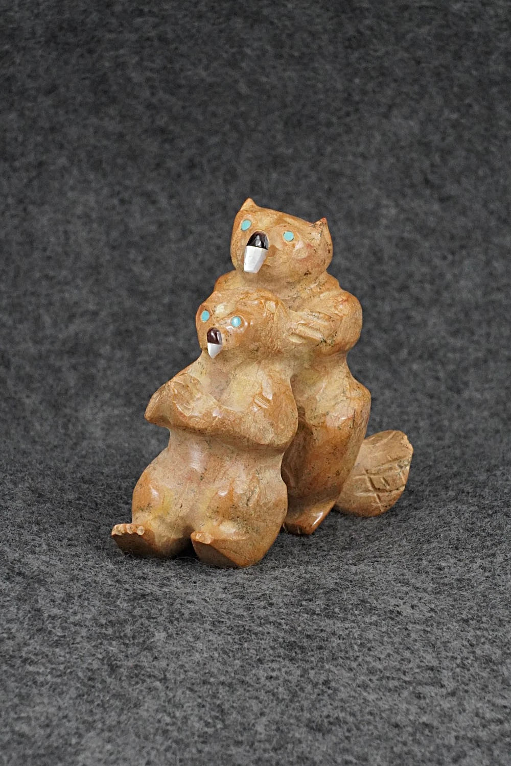 Beaver Zuni Fetish Carving - Freddie Leekya