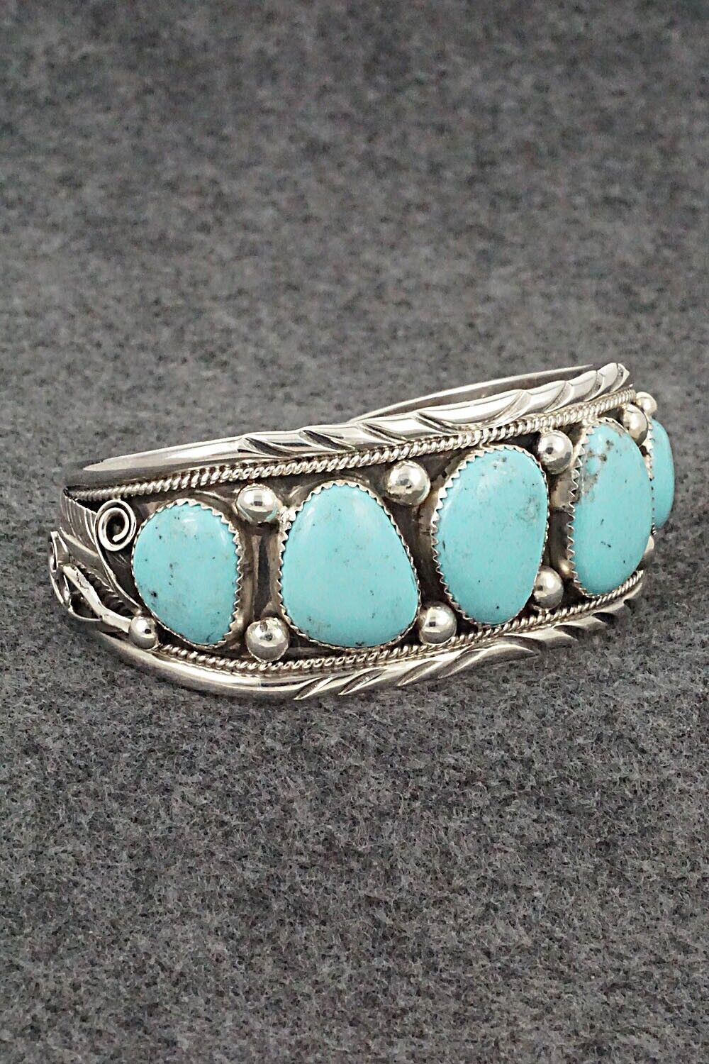 Turquoise & Sterling Silver Bracelet - Davey Morgan