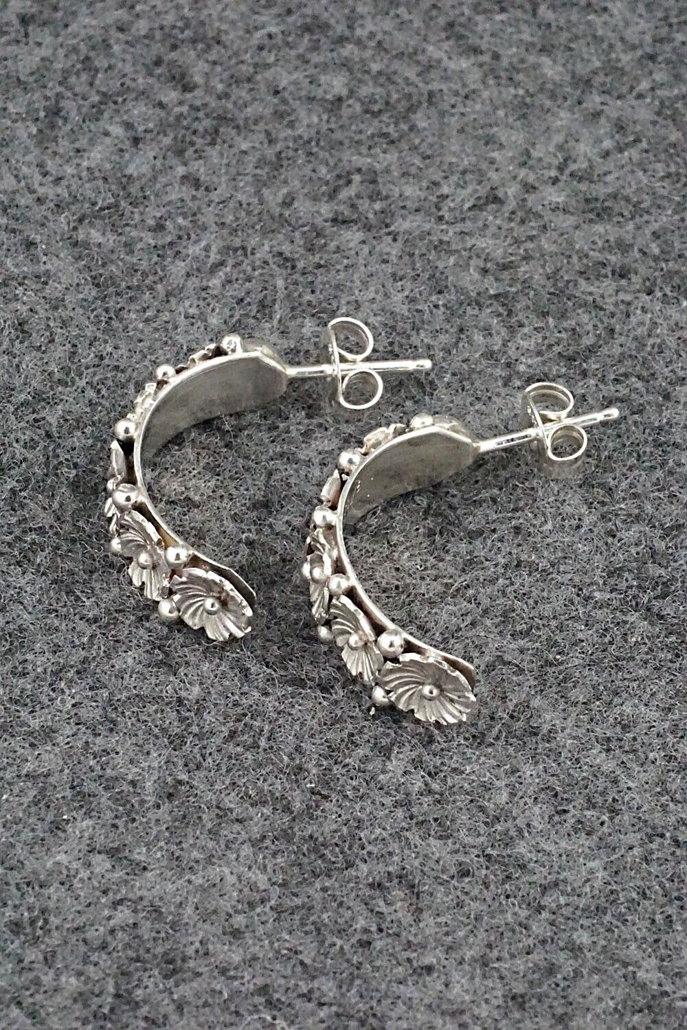 Sterling Silver Hoop Earrings - Rita Montoya