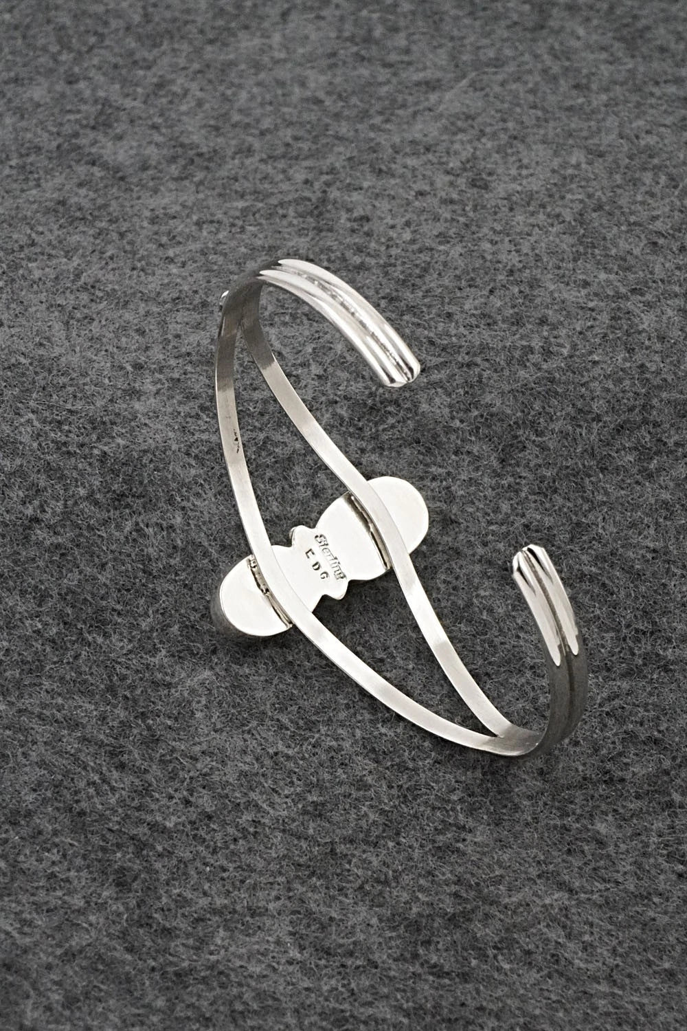 Turquoise & Sterling Silver Bracelet - Eugene Gruber