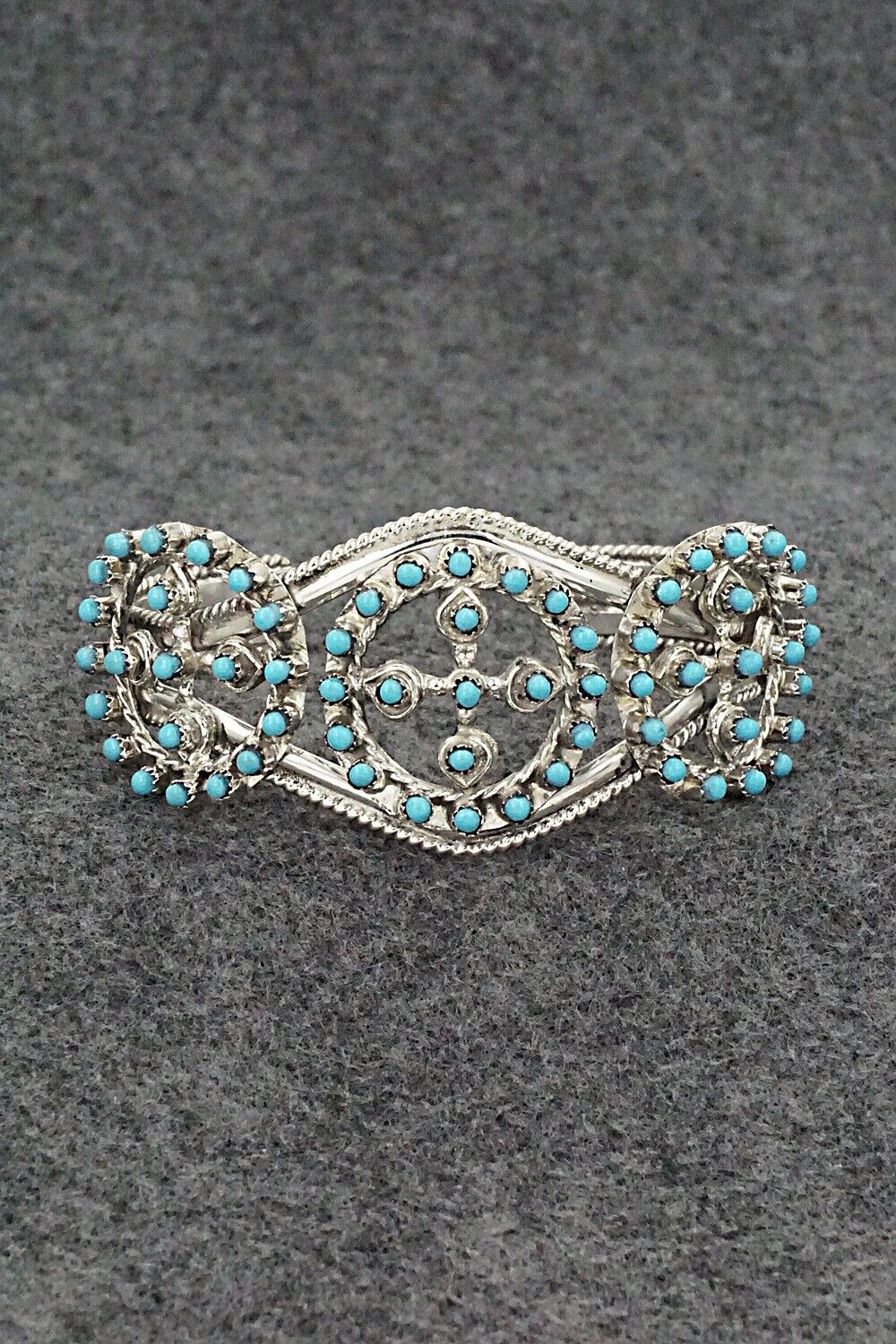 Turquoise & Sterling Silver Bracelet - Wayne Johnson