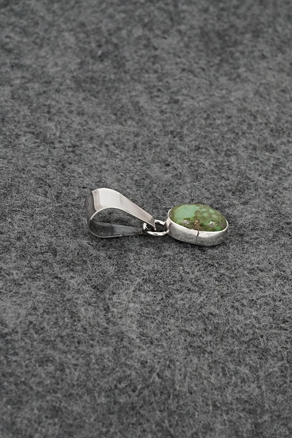Turquoise & Sterling Silver Pendant - Rosemary Saunders