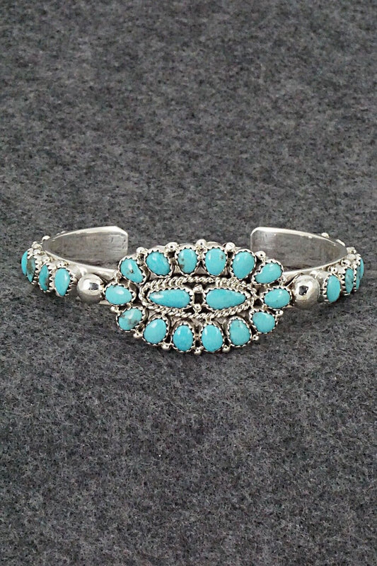 Turquoise & Sterling Silver Bracelet - Eric Wilson