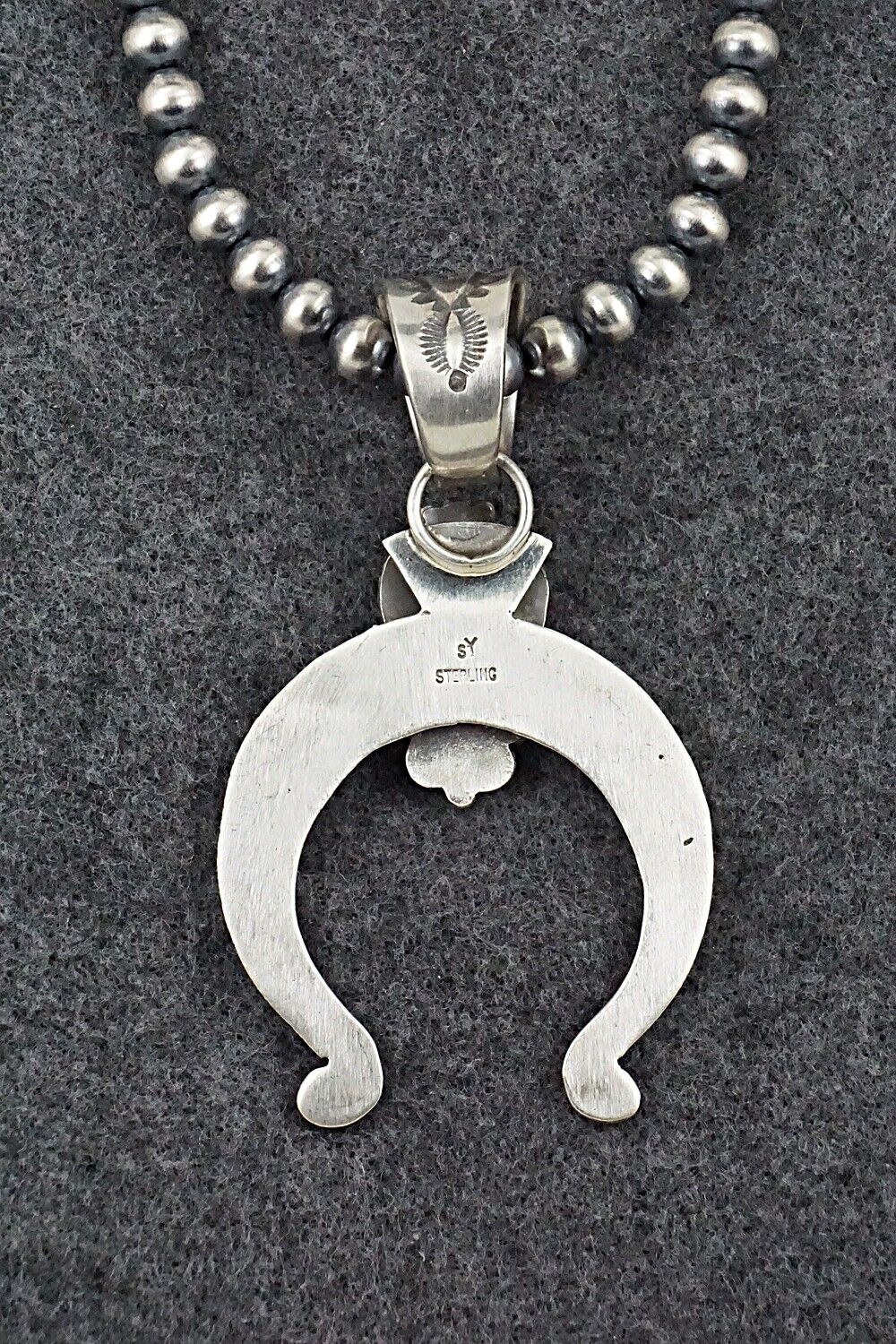 Turquoise & Sterling Silver Necklace - Samuel Yellowhair