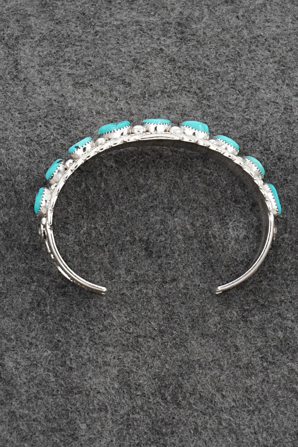 Turquoise & Sterling Silver Bracelet - Anthony Brown