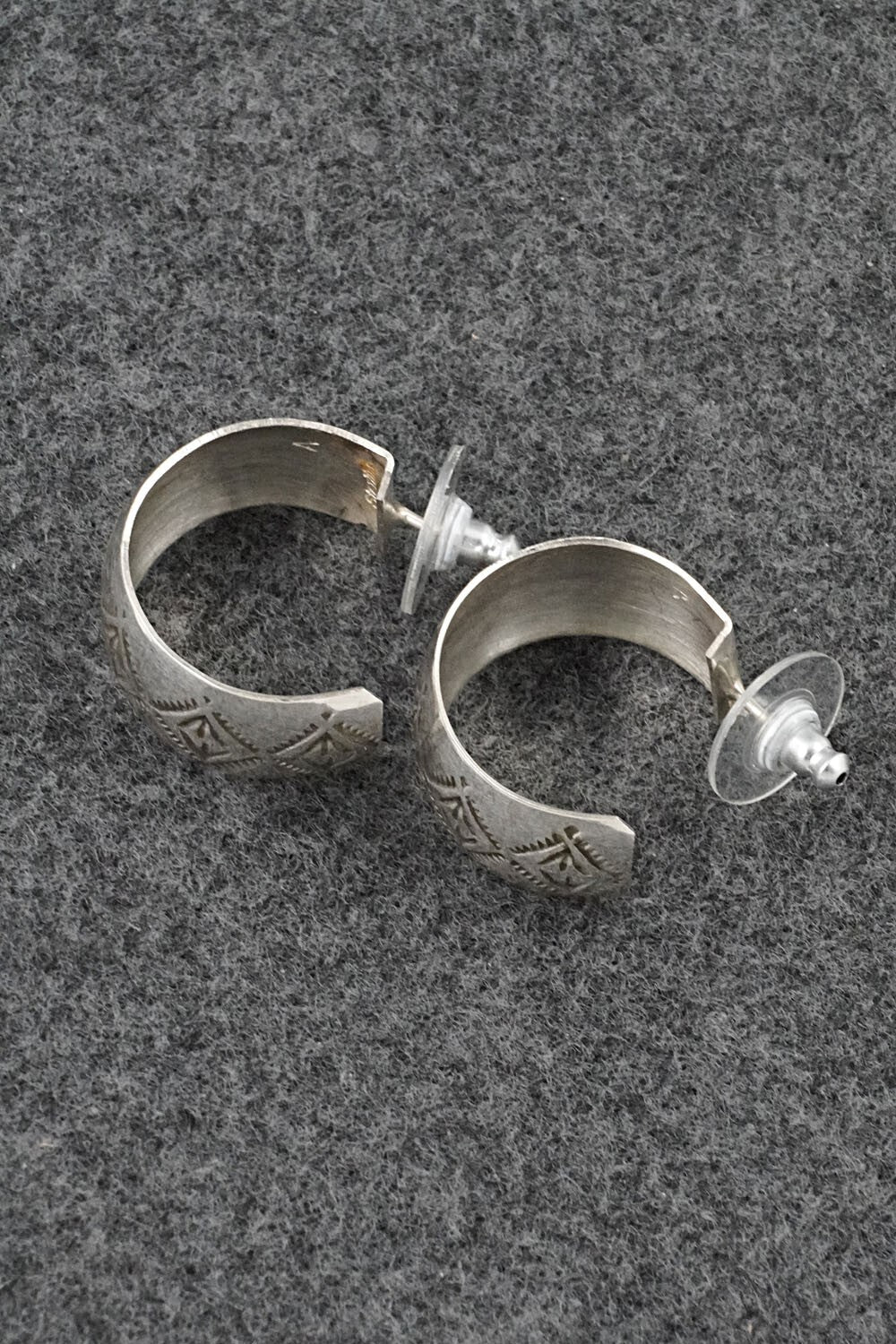 Sterling Silver Hoop Earrings - Nora Ashley