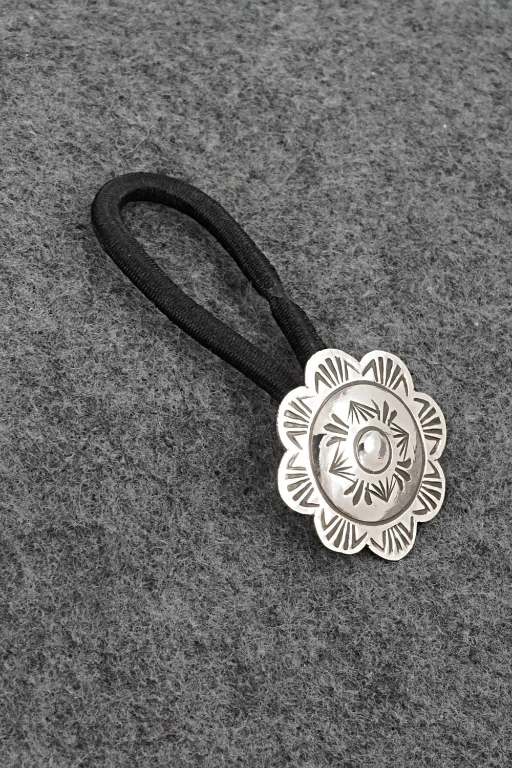 Sterling Silver Hair Tie - Bertha Begay