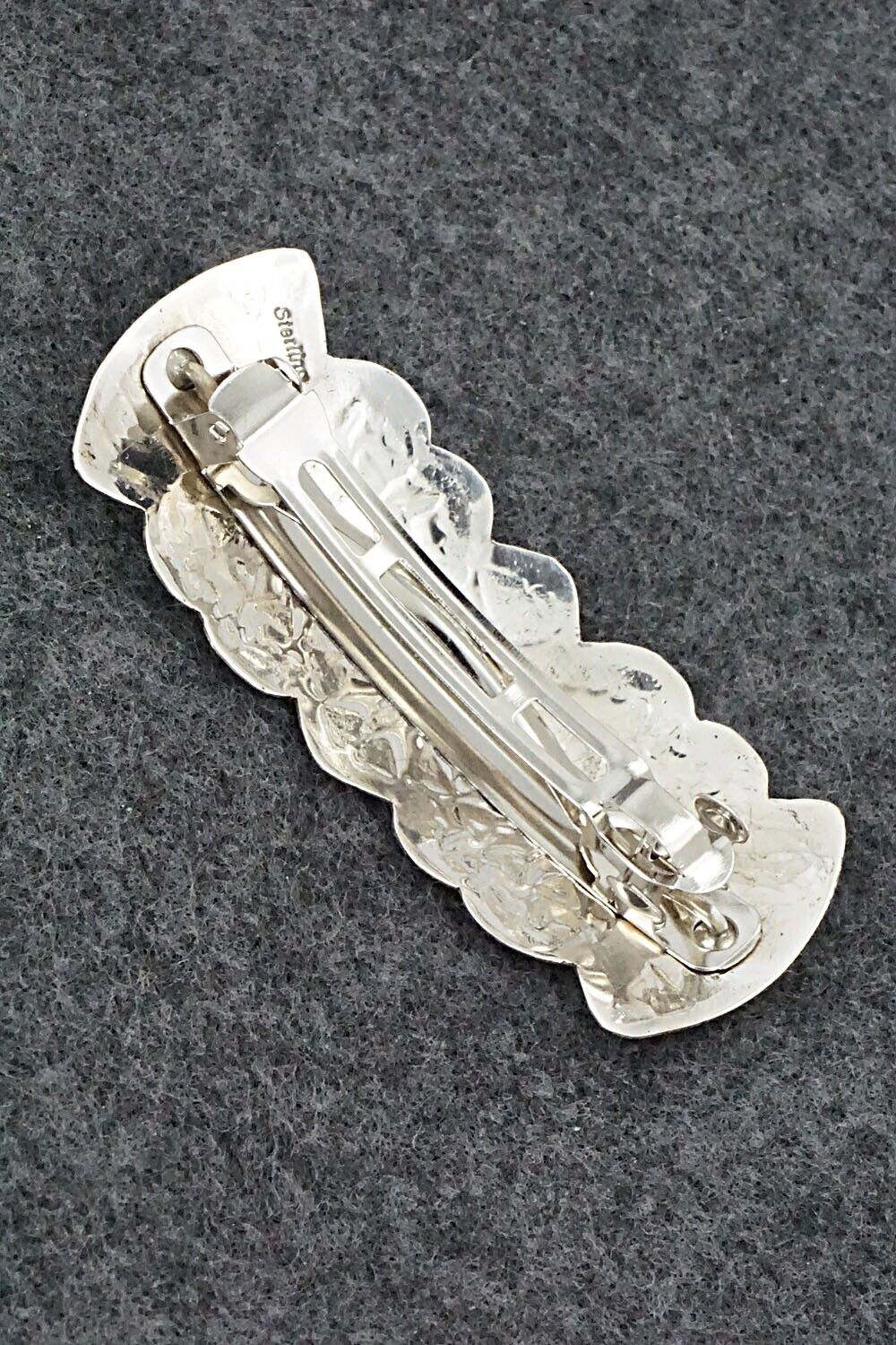 Sterling Silver Hair Barrette - Arlene Soce