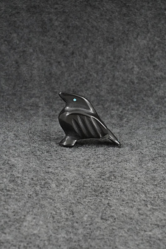 Crow Zuni Fetish Carving - Calvert Bowannie
