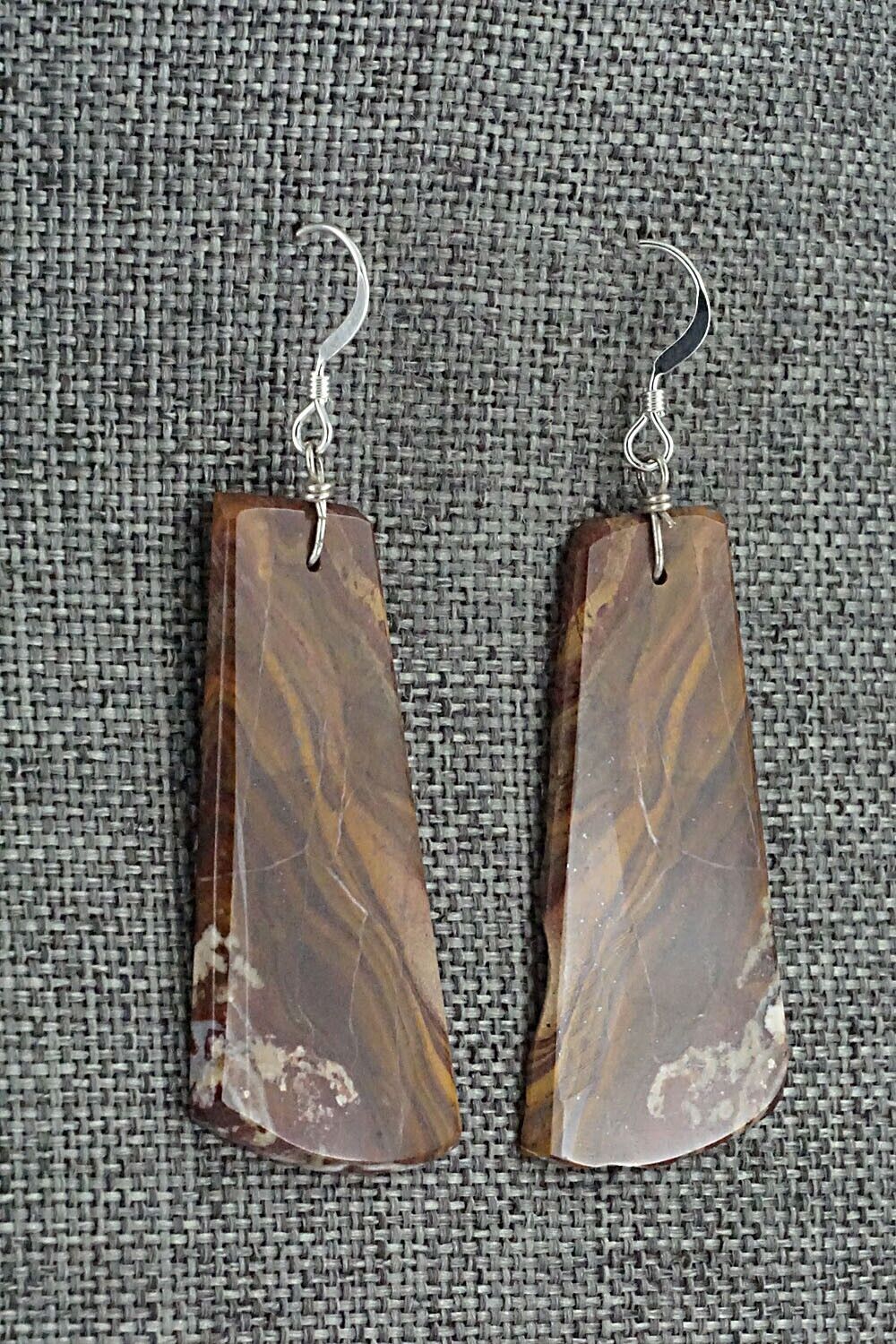 Wild Horse & Sterling Silver Earrings - Francis Garcia