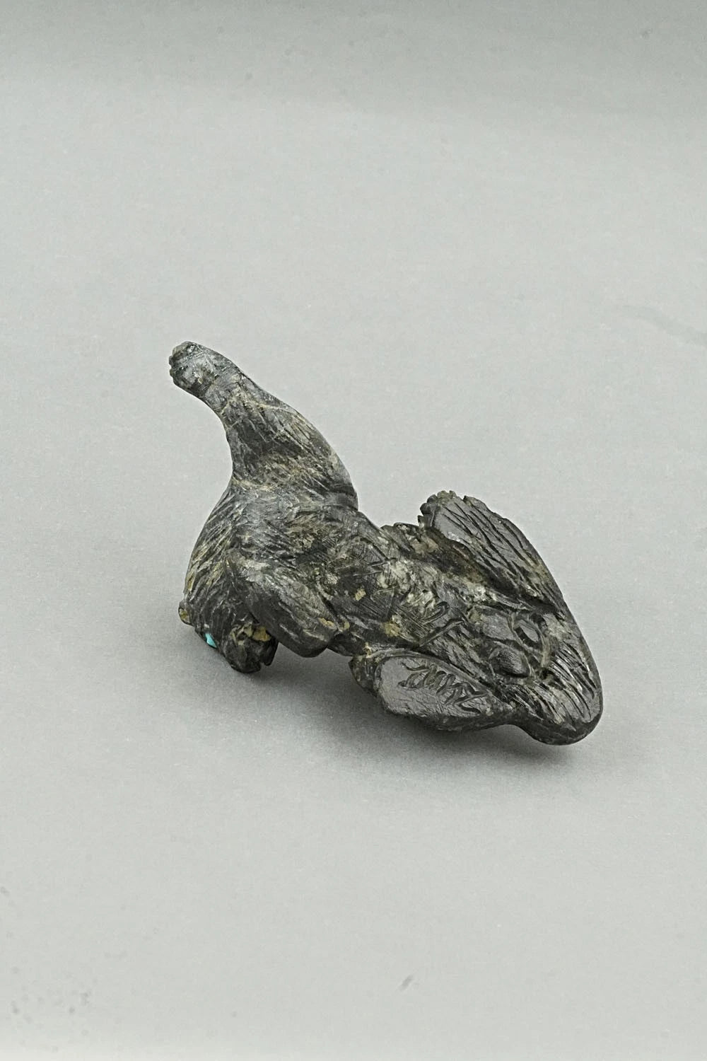 Mountain Lion Zuni Fetish Carving - Lance Cheama