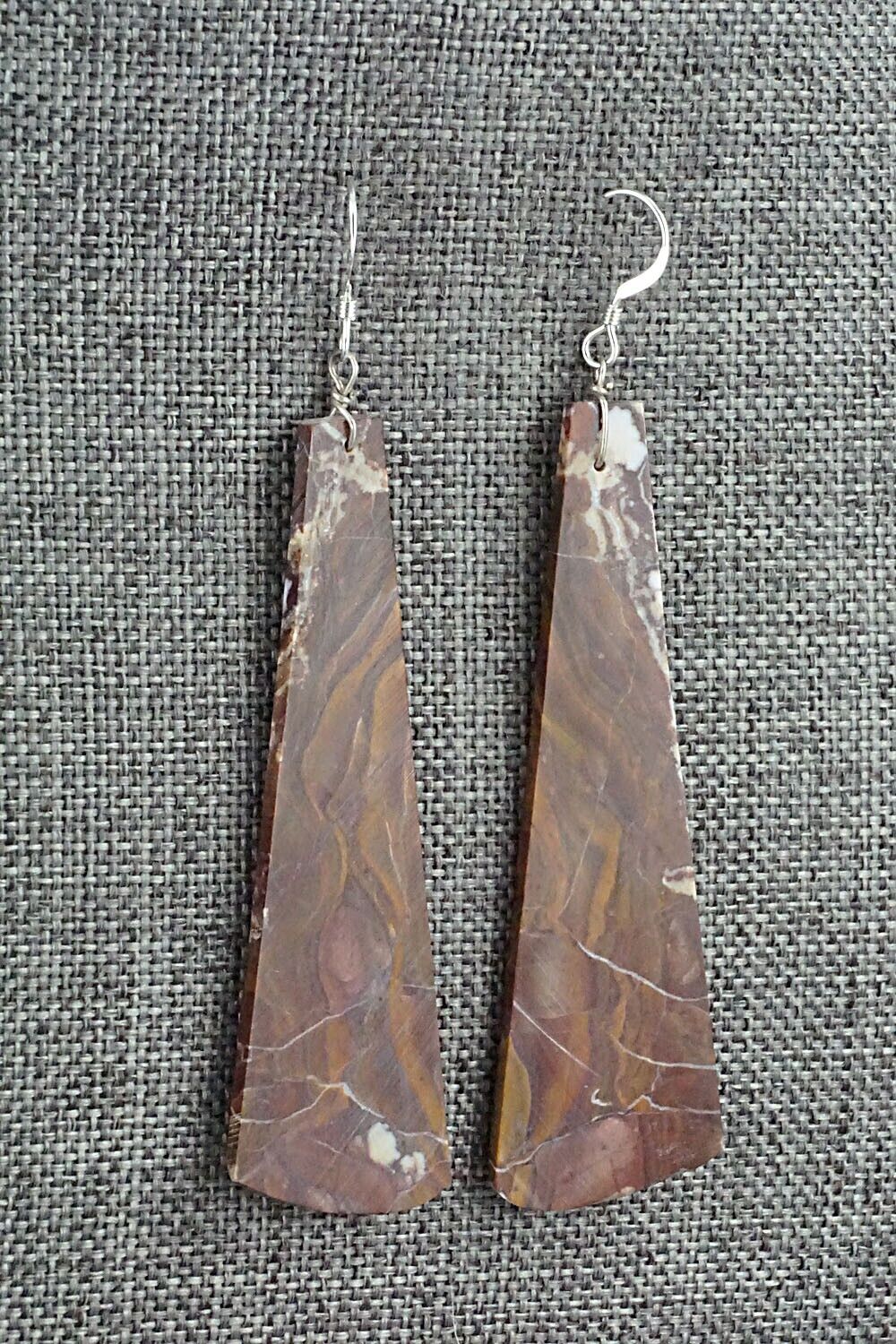 Wild Horse & Sterling Silver Earrings - Francis Garcia